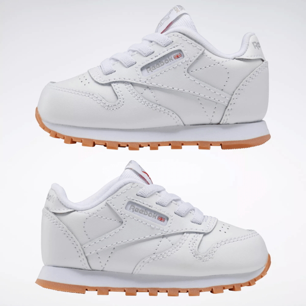 Unisex Classic Leather Shoes - Toddler - Image 7