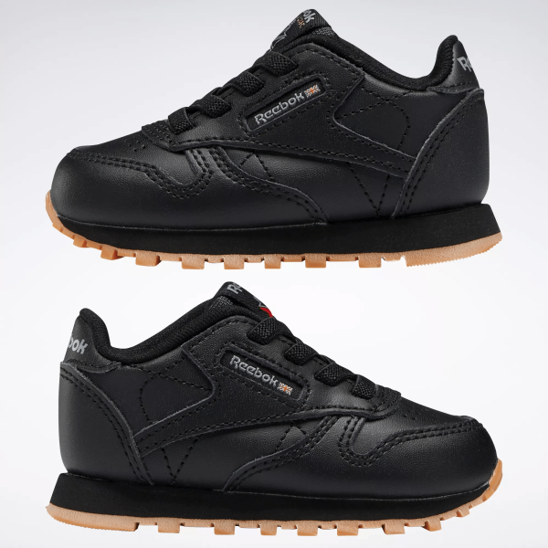 Unisex Classic Leather Shoes - Toddler - Image 7