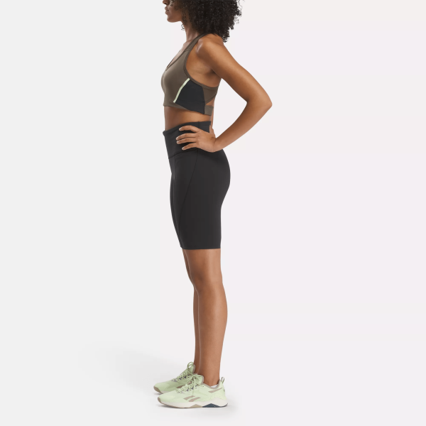 Women's Lux High-Rise Bike Shorts 9 - Image 3