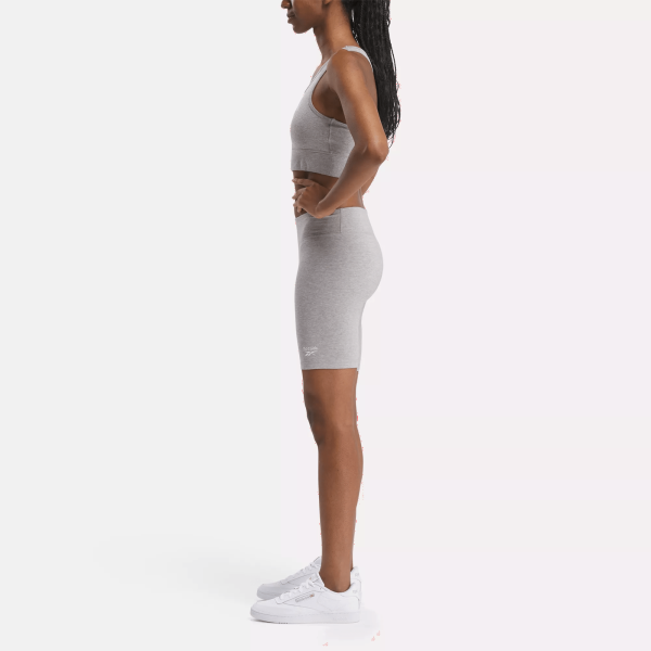 Women's Reebok Identity Small Logo Cotton Bike Short 7 - Image 2
