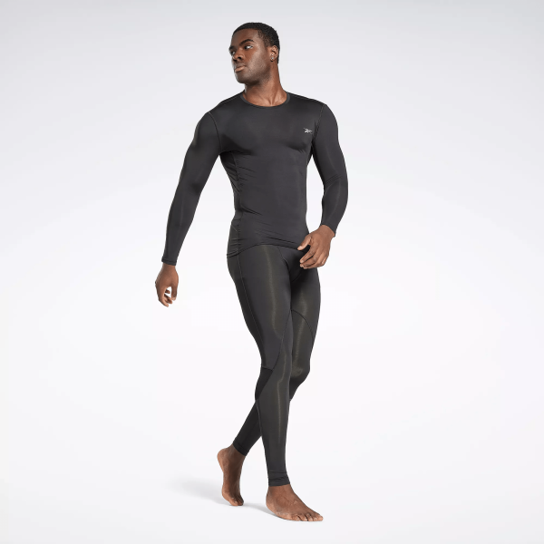 Men's Workout Ready Compression Tights - Image 2