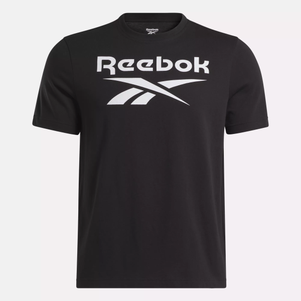 Men's Reebok Identity Big Stacked Logo T-Shirt - Image 4