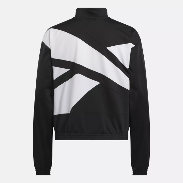 Women's Reebok Identity Back Vector Tricot Track Jacket - Image 7