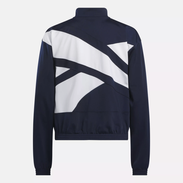 Women's Reebok Identity Back Vector Tricot Track Jacket - Image 7