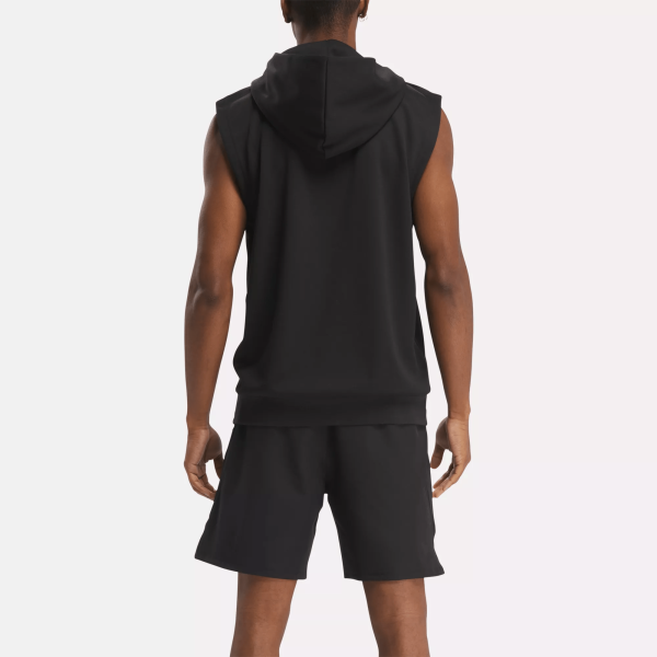Men's Strength Sleeveless Hoodie - Image 4