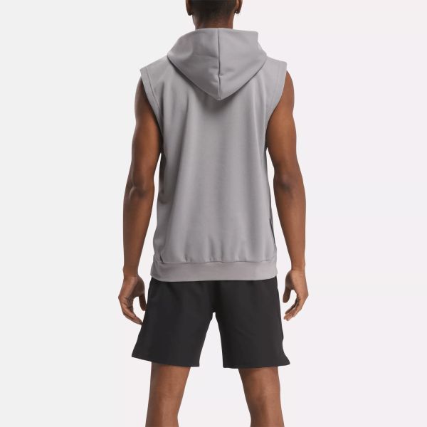 Men's Strength Sleeveless Hoodie - Image 3