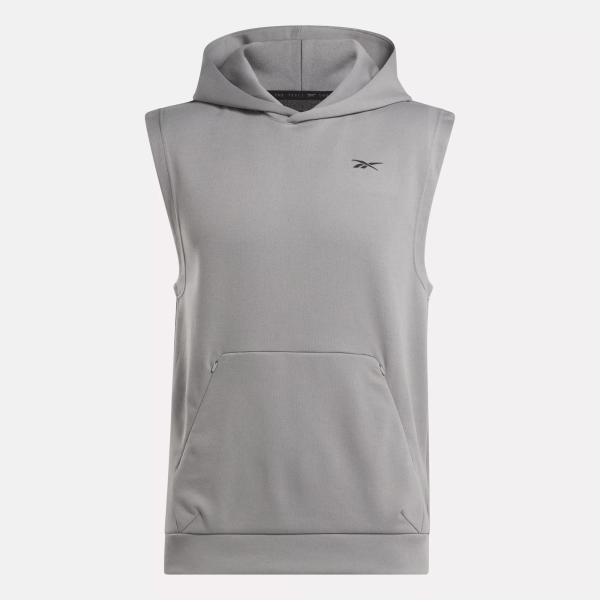 Men's Strength Sleeveless Hoodie - Image 4