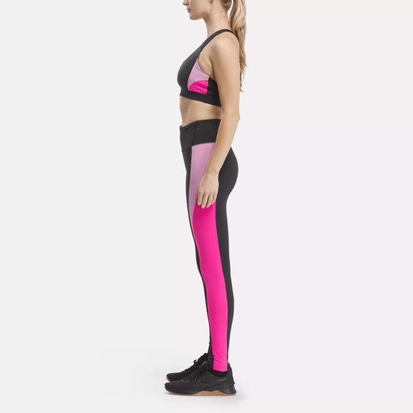 Women's Lux Racer Colorblock Bra - Image 2
