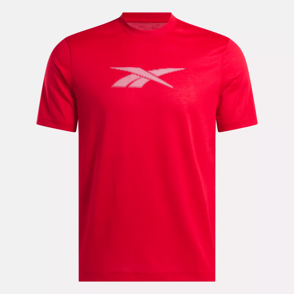 Men's Front Vector Performance T-Shirt - Image 4