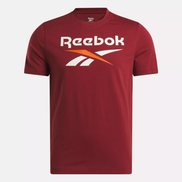 Men's Reebok Identity Big Stacked Logo T-Shirt - Image 4