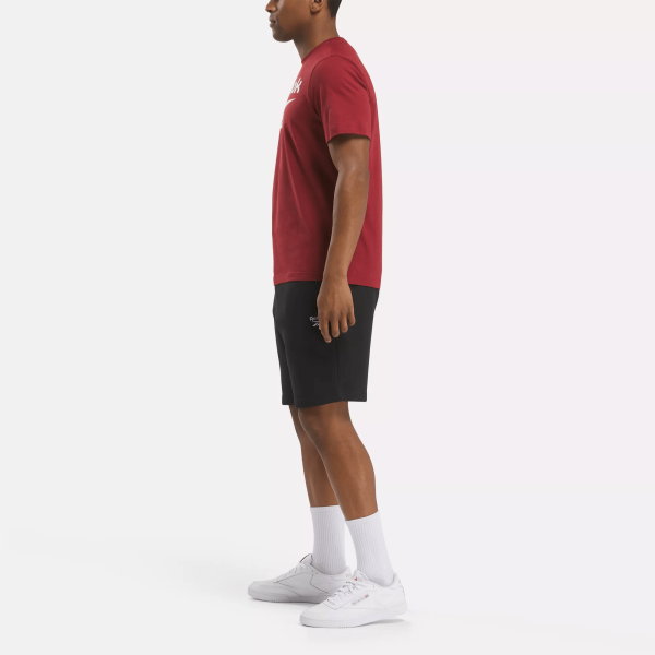 Men's Reebok Identity Big Stacked Logo T-Shirt - Image 2