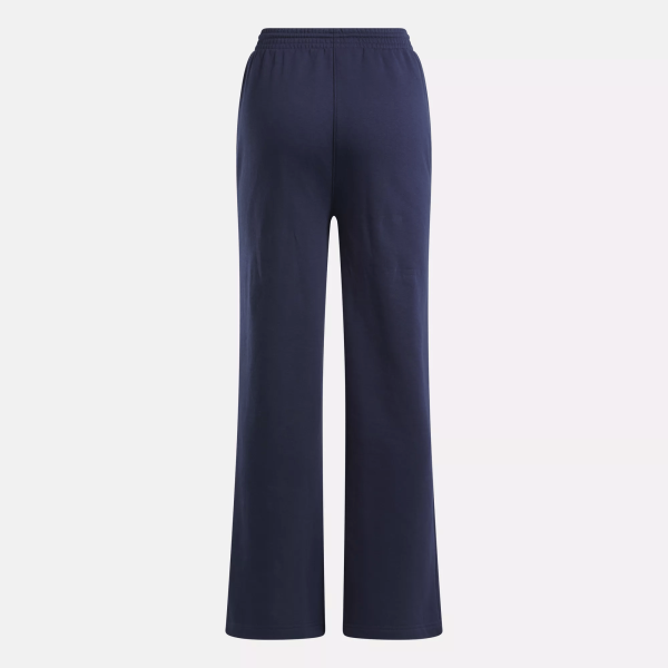 Women's Reebok Identity Small Logo Fleece Wide Leg Pants - Image 5