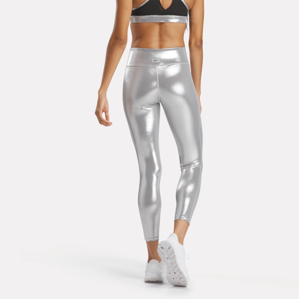 Women's Lux Chrome High-Rise Leggings - Image 3