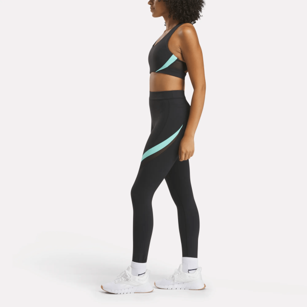 Women's Lux Colorblock High-Rise 7/8 Leggings - Image 2