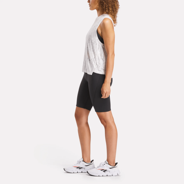 Women's Burnout Muscle Tank Top - Image 2