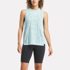 Women's Burnout Muscle Tank Top
