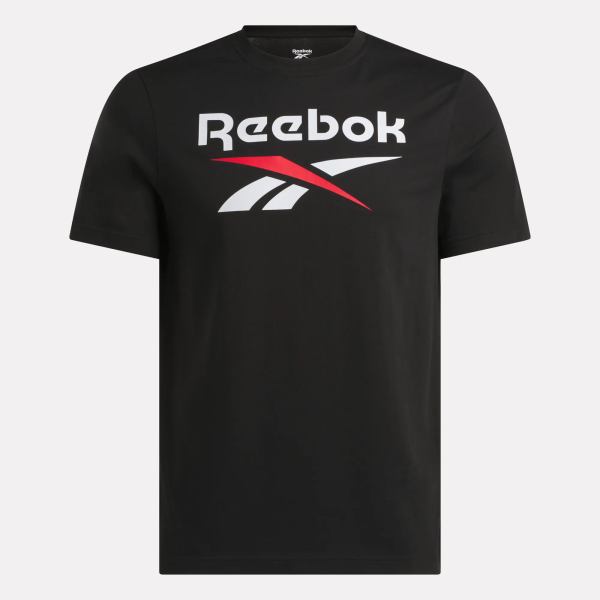 Men's Reebok Identity Big Stacked Logo T-Shirt - Image 4