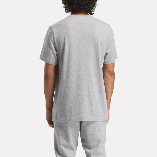 Men's Reebok Identity Big Stacked Logo T-Shirt - Image 3