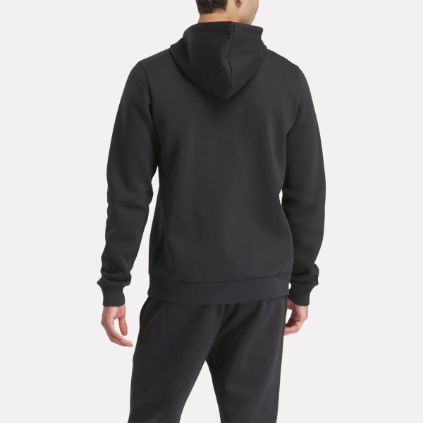 Men's Reebok Identity Small Logo Fleece Full-Zip Hoodie - Image 3