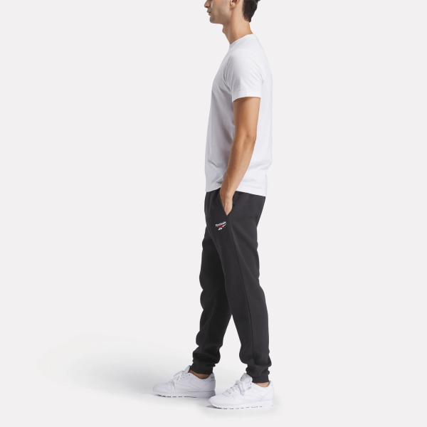 Men's Reebok Identity Small Logo Fleece Joggers - Image 2