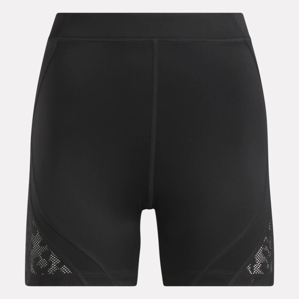 Women's Mesh High-Rise Bike Shorts 5 - Image 4