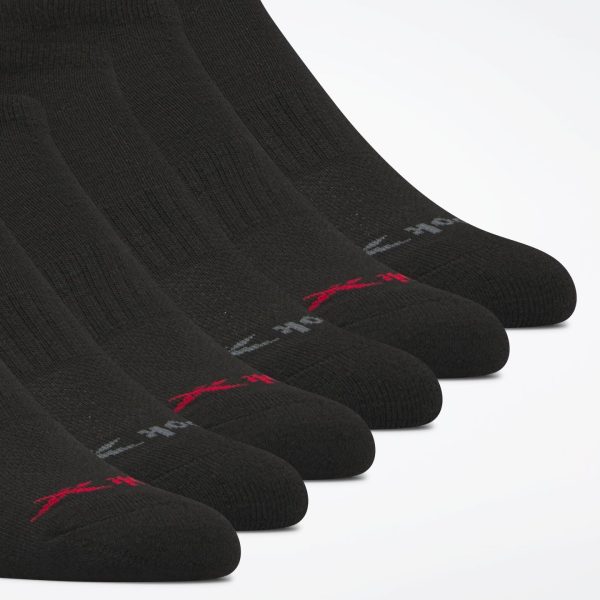 Men's Reebok Basic Low-Cut Socks 6 Pairs - Image 2