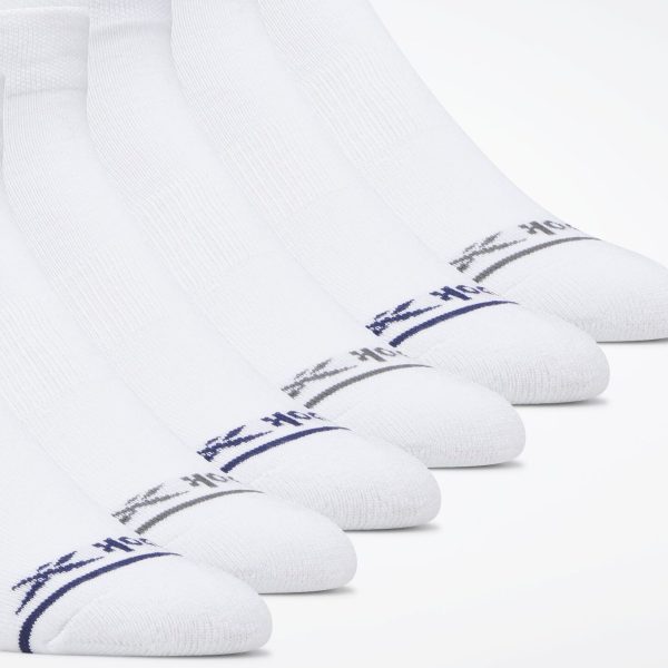 Men's Reebok Basic Quarter Socks 6 Pairs - Image 2