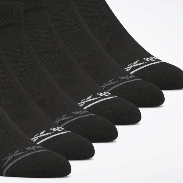 Men's Reebok Basic Quarter Socks 6 Pairs - Image 2