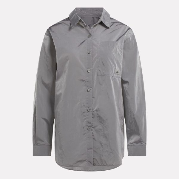 Women's Studio Style Button Down Shirt - Image 4