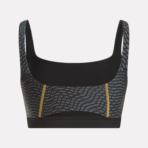 Women's Hype Pack Blocked Allover Print Bralette - Image 7