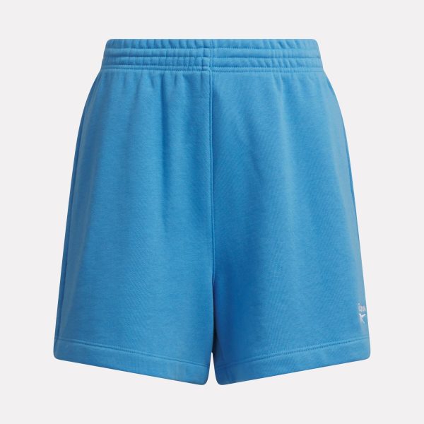 Women's Identity Small Logo French Terry Shorts 4 - Image 4