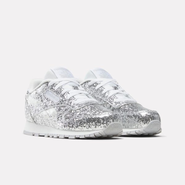 Classic Leather Step 'n Flash 2.0 Shoes- Little Kids - Image 2