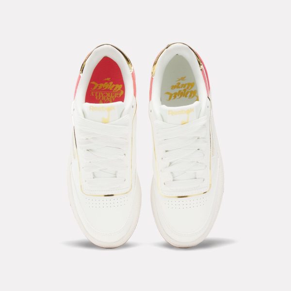 Reebok x Angel Reese Club C Shoes - Big Kids - Image 5