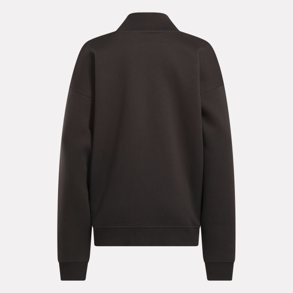 Women's Longline Roll Neck Sweatshirt - Image 5
