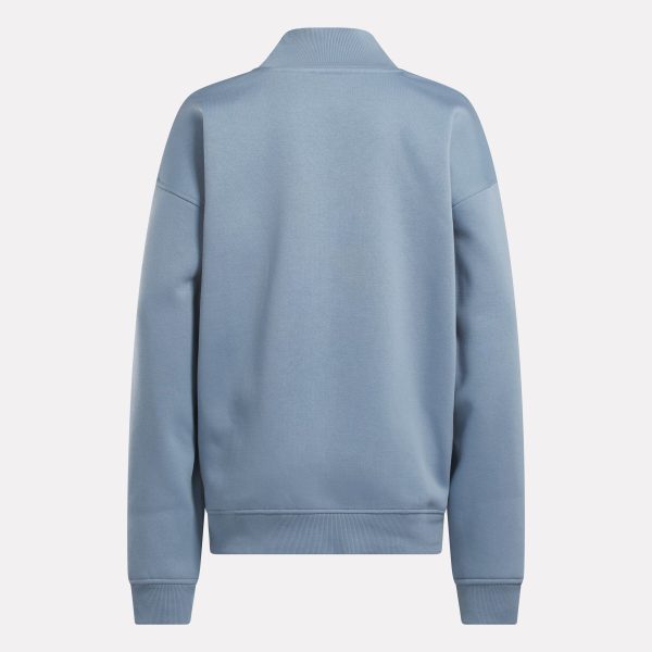 Women's Longline Roll Neck Sweatshirt - Image 5