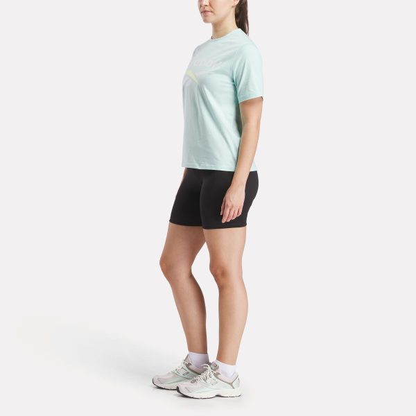 Women's Two-Color Logo Crew Short Sleeve Tee - Image 2