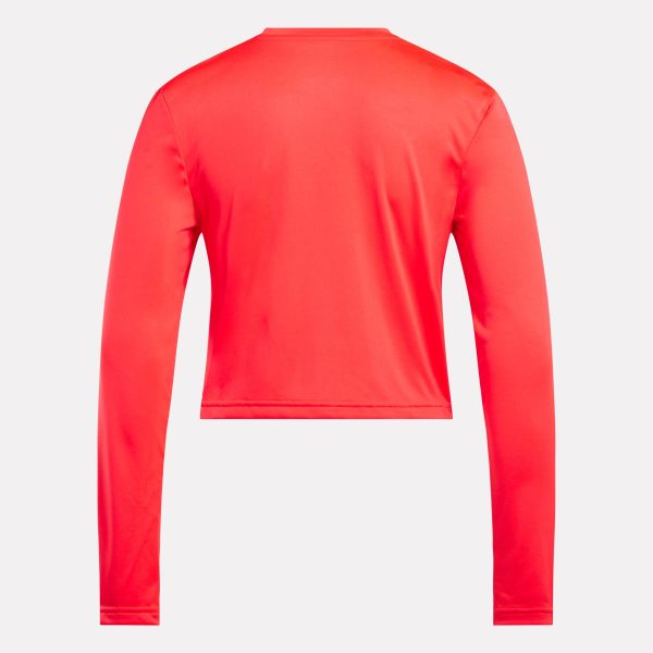 Women's Core Slim Fit Crop Long Sleeve Tee - Image 5
