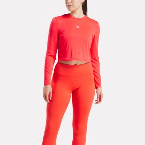 Women's Core Slim Fit Crop Long Sleeve Tee