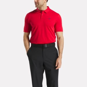 Men's Short Sleeve Bonded Micro Pique Polo Shirt