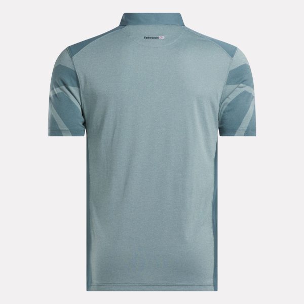Men's Short Sleeve Signature Vector Sleeve Polo Shirt - Image 5