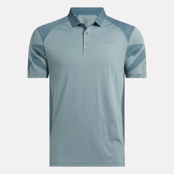 Men's Short Sleeve Signature Vector Sleeve Polo Shirt - Image 4