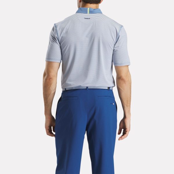 Men's Short Sleeve Core Stripe Polo Shirt - Image 3