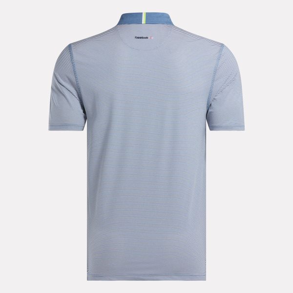 Men's Short Sleeve Core Stripe Polo Shirt - Image 5
