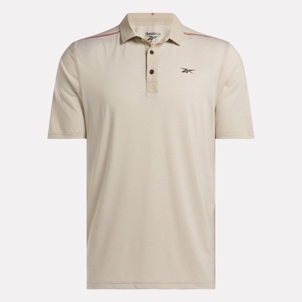 Men's Short Sleeve Core Stripe Polo Shirt - Image 2
