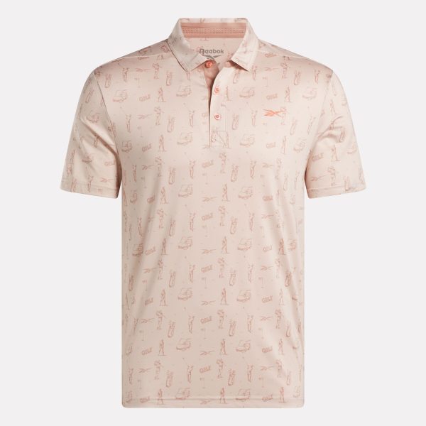 Men's Short Sleeve Tournament Etching Print Polo Shirt - Image 4