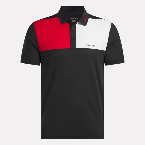 Men's Colorblock Bonded Collar Polo Shirt - Image 4