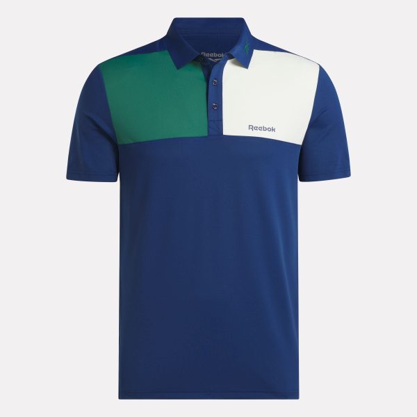 Men's Colorblock Bonded Collar Polo Shirt - Image 4