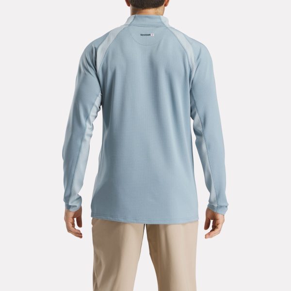 Men's Long Sleeve Aero Flex 1/4 Zip Pullover Top - Image 3