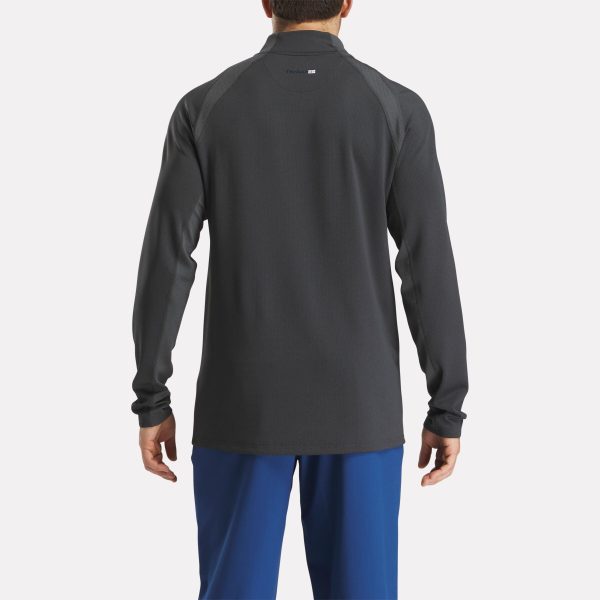Men's Long Sleeve Aero Flex 1/4 Zip Pullover Top - Image 3