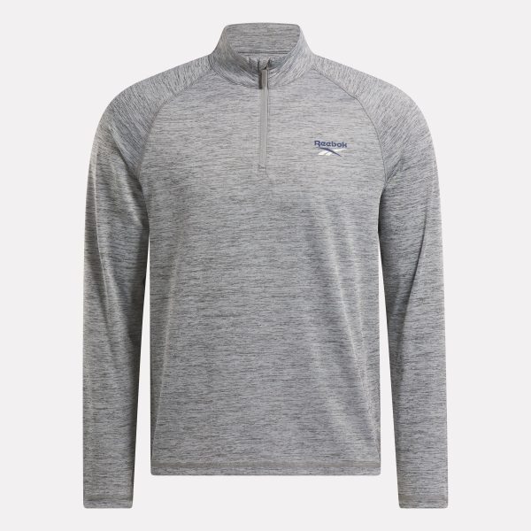 Men's Cationic Wicking Quarter-Zip Sweatshirt - Image 4